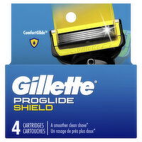 Gillette ProGlide Shield Razor Refills for Men, 4 Blade Refills, 4 Each