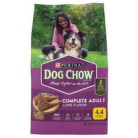 Dog Chow Purina Dog Chow Complete Adult Dry Dog Food Kibble With Lamb Flavor, 4.4 Pound