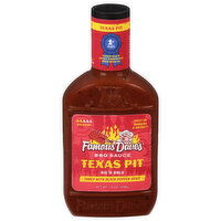 Famous Dave's BBQ Sauce, Texas Pit, Medium, Big 'N Bold, 19 Ounce