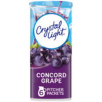 Crystal Light Concord Grape Artificially Flavored Powdered Drink Mix, 6 Each