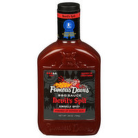 Famous Dave's BBQ Sauce, Devil's Spit, Hot, 28 Ounce