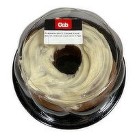 Cub Bakery Cream Cheese Iced Glazed Pumpkin Spice Creme Cake, 1 Each