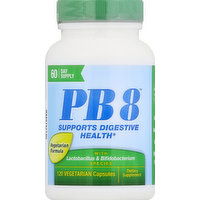 Nutrition Now PB8, Vegetarian Formula, Vegetarian Capsules, 120 Each