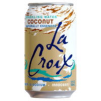 LaCroix Sparkling Water, Coconut, 12 Fluid ounce