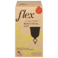 Flex Menstrual Cup, Size 02, 1 Each