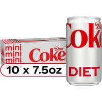 Diet Coke 7.5 fl oz, 10 Each