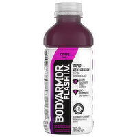 BodyArmor Flash I.V. Electrolyte Beverage, Grape, Rapid Rehydration, 20 Fluid ounce