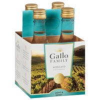 Gallo Family Moscato, California, Light & Sweet, 4 Each