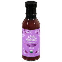 Wild Harvest Sauce, BBQ, Organic, Roasted Garlic, 15 Ounce