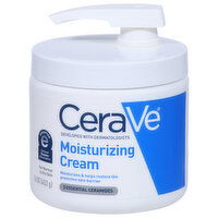 CeraVe Moisturizing Cream, 3 Essential Ceramides, 16 Ounce