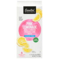 Essential Everyday Drink Mix, Pink Lemonade, Sugar Free, 6 Each