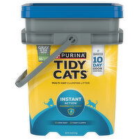 Tidy Cats Clumping Litter, Multi-Cat, Instant Action, 35 Pound