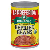 La Preferida Refried Beans, Organic, Authentic, 16 Ounce