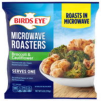 Birds Eye Microwave Roasters Broccoli and Cauliflower Frozen Vegetables, 6 Ounce