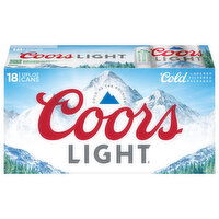 Coors Light Beer, 18 Each