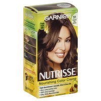 Nutrisse Nourishing Color Creme Permanent Haircolor, Cool Tea, Medium Ash Brown 51, 1 Each