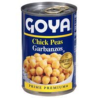 Goya Prime Premium Chick Peas, 15.5 Ounce