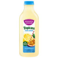 Tropicana Drink, Passionfruit Lemonade, Zero Sugar, 46 Fluid ounce