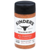 Kinder's Seasoning, Meat & Veggie Rub, All Purpose, 6 Ounce