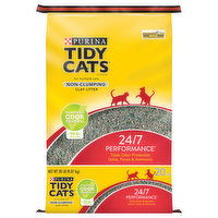 Tidy Cats Clay Litter, Non-Clumping, 24/7 Performance, 20 Pound