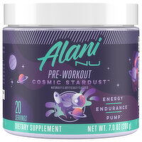 Alani Nu Pre-Workout, Cosmic Stardust, 7 Ounce