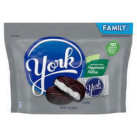 York Peppermint Patties, Dark Chocolate Covered, Family Pack, 17.3 Ounce