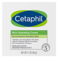 Cetaphil Cream, Rich Hydrating, 1.7 Ounce