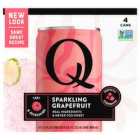 Q Sparkling Grapefruit, 4 Each