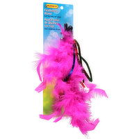 Ruffin' It Cat Toy, with 10 Inch Cord, Feathered Wand, 1 Each