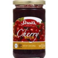 Streit's Preserves, Cherry, 12 Ounce
