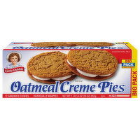 Little Debbie Oatmeal Creme Pies Sandwich Cookies Big Pack, 12 Each