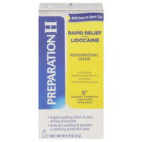 Preparation H Hemorrhoidal Cream, 1 Each