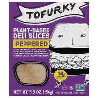 Tofurky Plant-Based Peppered Deli Slices, 5.5 Ounce