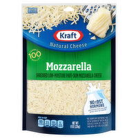Kraft Low-Moisture Part-Skim Mozzarella Shredded Cheese, 8 Ounce