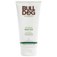 Bull Dog Men's Shave Gel, 5.9 Ounce