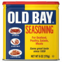 OLD BAY Classic Seafood Classic Seafood Seasoning, 6 Ounce