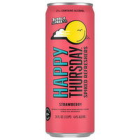 Happy Thursday Spiked Refreshers, Strawberry, 24 Fluid ounce