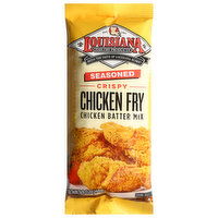 Louisiana Fish Fry Products Chicken Batter Mix, Chicken Fry, Crispy, Seasoned, 9 Ounce