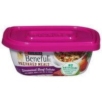 Beneful Dog Food, Simmered Beef Entree, Prepared Meals, 10 Ounce