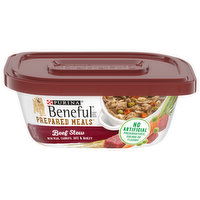 Beneful Dog Food, Prepared Meals, Beef Stew, 10 Ounce