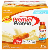 Premier Protein Protein Shake, Caramel, 6 Each