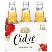 Stella Artois Cider, European Style, Cidre, 6 Each