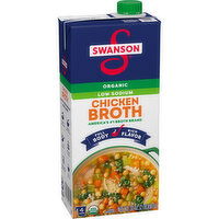 Swanson® Low Sodium Organic Chicken Broth, 32 Ounce