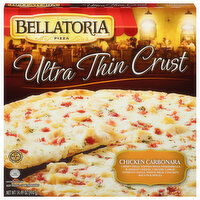 Bellatoria Ultra Thin Crust Chicken Carbonara Pizza, 14.49 Ounce