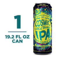 Sierra Nevada Beer, Cosmic Little Thing Hazy Double IPA Craft Beer 19.2oz Can, 19.2 Ounce