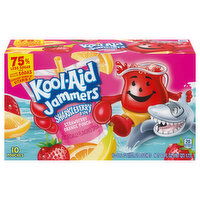 Kool-Aid Jammers Sharkleberry Fin Strawberry Orange Punch Flavored Drink, 10 Each