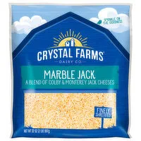 Crystal Farms Cheeses, Marble Jack, 32 Ounce