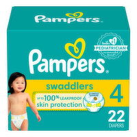Pampers Swaddlers Swaddlers Diaper Size 4, 22 Each