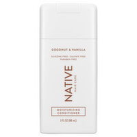 Native Conditioner, Moisturizing, Coconut & Vanilla, 3 Fluid ounce