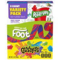 Fruit Roll-Ups Fruit Flavored Snacks, Assorted Flavors, Variety Pack, 5.1 Ounce